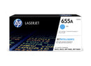 HP 655A Cyan Original LaserJet Toner Cartridge (CF451A)