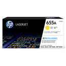 HP 655A Yellow Original LaserJet Toner Cartridge (CF452A )