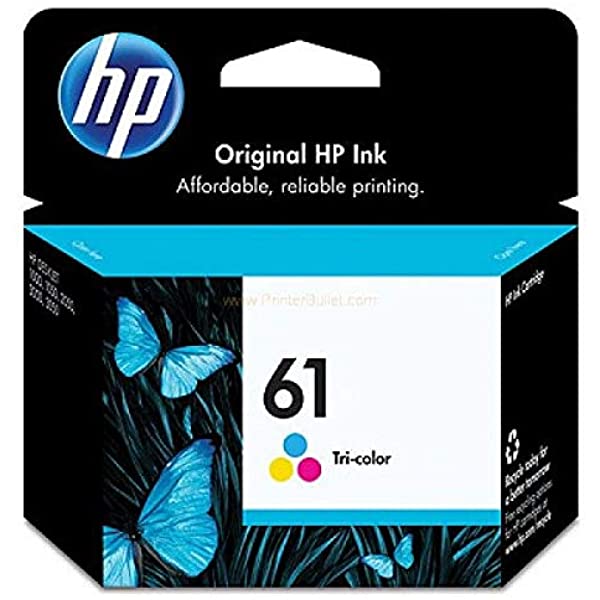 HP 61 Tri-color Original Ink Cartridge (CH562WA)