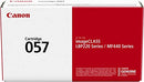 Canon 057 Black Toner Cartridge - Yield: 3100 Pages