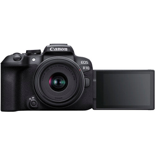 Canon EOS R10 Mirrorless Camera - with 18-45mm Lens, 4K30 Video, 4K60 with Crop; HDR-PQ