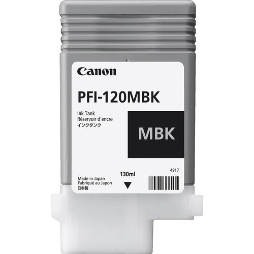Canon PFI-120 Matte Black Ink Cartridge (130mL) - 2884C001AA