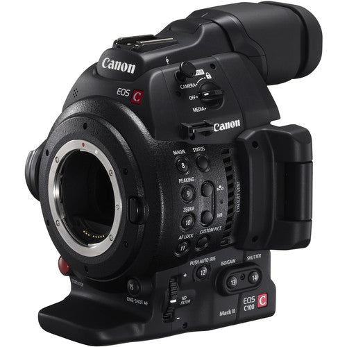 Canon EOS C100 Mark II Cinema EOS Camera with Dual Pixel CMOS AF(Body Only)