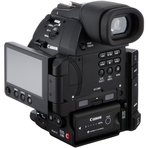 Canon EOS C100 Mark II Cinema EOS Camera with Dual Pixel CMOS AF(Body Only)