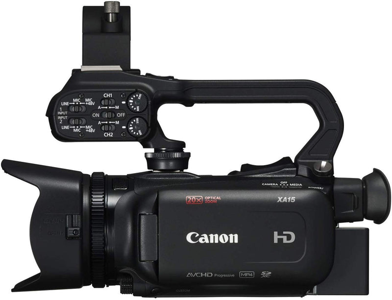 Canon XA15 Camera-Compact Full HD Camcorder with SDI, HDMI, and Composite Output