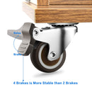 Castor Set of 4   -  Qty - 1