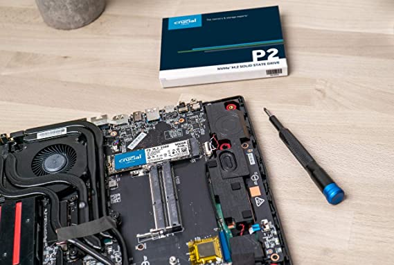 Crucial P2 1TB PCIe M.2 2280SS SSD Hard Drive