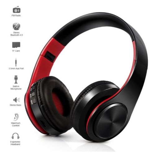 D-422 Wireless Bluetooth Over Ear Headphones