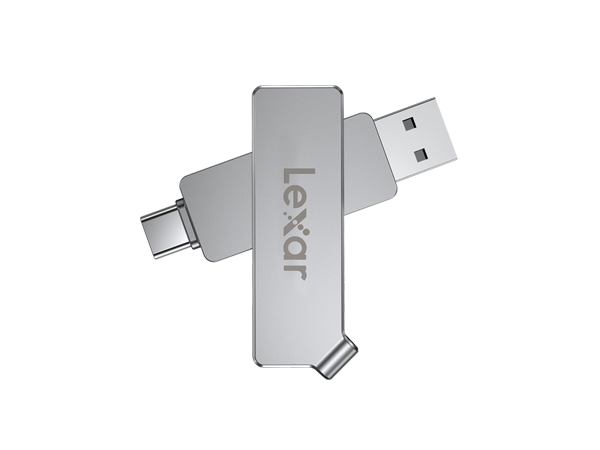 Lexar 128GB JumpDrive D30c USB 3.1 Type-C Dual Flash Drive (LJDD30C128G-BNSNG)