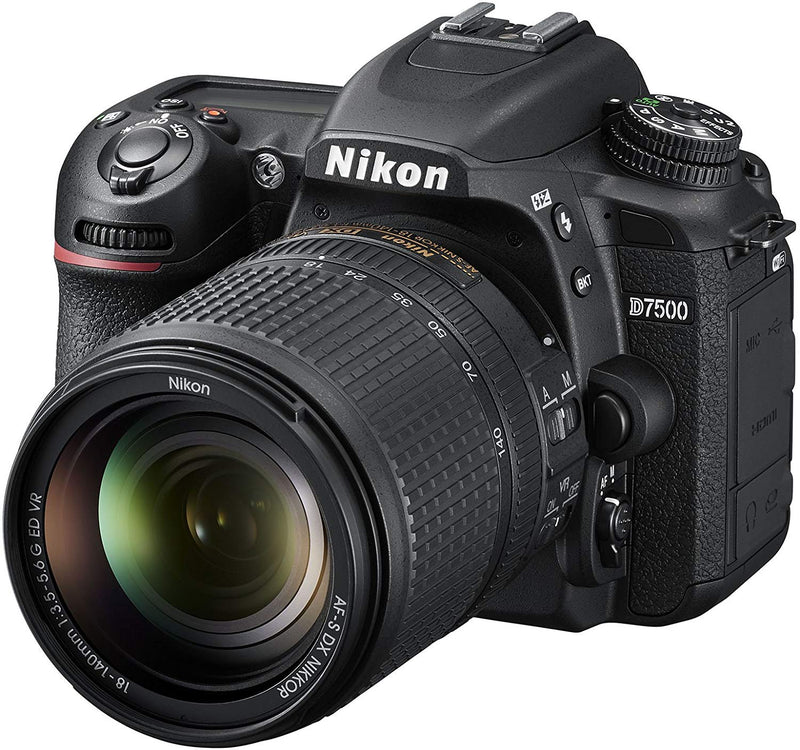 Nikon D7500 DSLR Camera with 18-140mm Lens