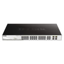 D-Link WebSmart DGS-1210-28P Ethernet Switch