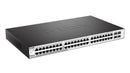 D-Link Systems 52-Port Gigabit Web Smart Switch including 4 Gigabit SFP Ports (DGS-1210-52)
