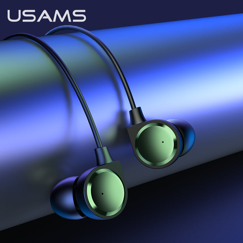 USAMS EP-40 In-ear Electroplating Cord Headphones 1.2m(HSEP4002)
