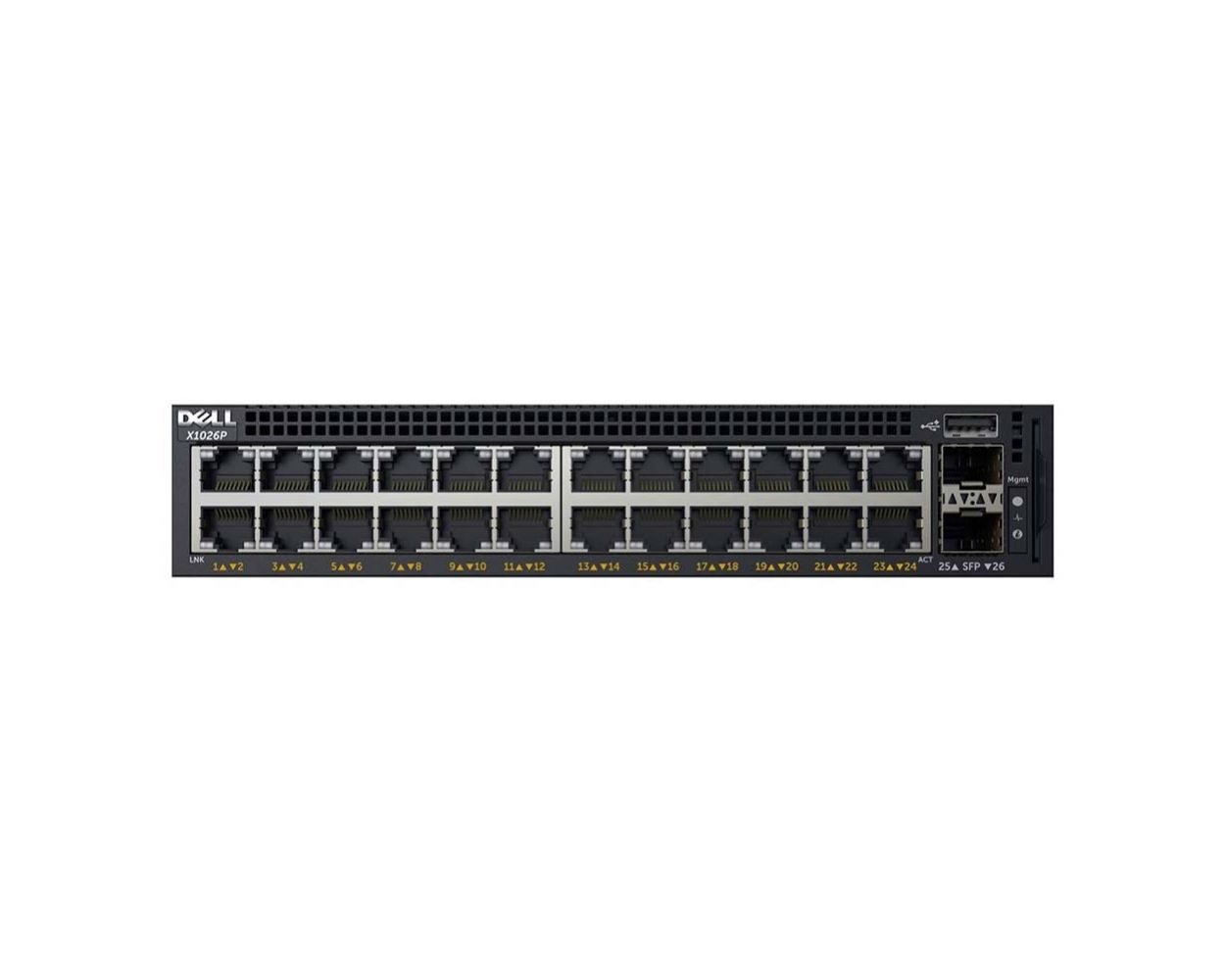 Dell Networking Switch X1026P/PoE (12-Port POE/12-Port POE+) – DNX1026P ...
