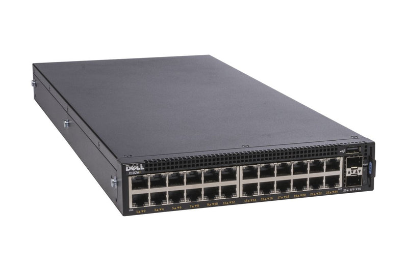 Dell Networking Switch X1026P/PoE (12-Port POE/12-Port POE+) – DNX1026P