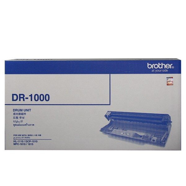 Brother DR-1000 Drum Unit Cartridge - Life 10,000 pages