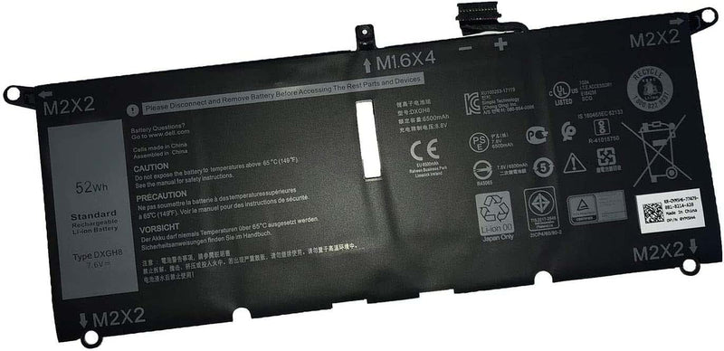 Dell XPS 13-9370-D1705S  Laptop Replacement battery (DXGH8)