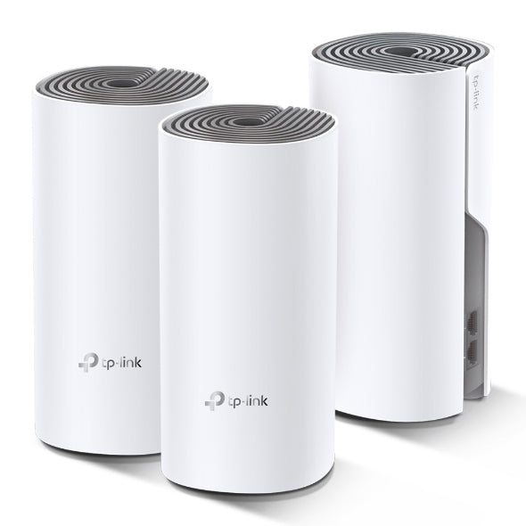 TP-Link Deco E4 AC1200 Whole Home Mesh Wi-Fi System (3 Pack) (TL-DECO E4)