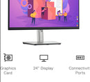 Dell (P2422H) Monitor - Gen 1, 23.8" Inch FHD Display