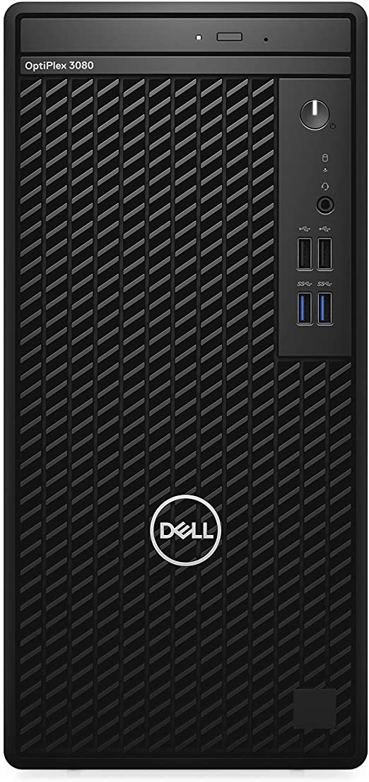 Dell OptiPlex 3080 Tower Desktop, Core i3, 4GB RAM/1TB Hard Disk, Ubuntu Desktop computer - S202O3080MTACU