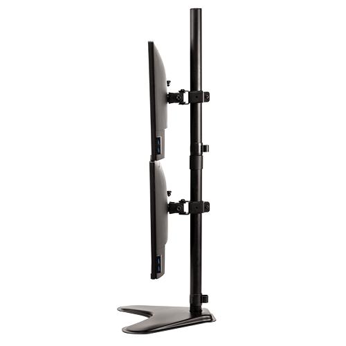 Fellowes Professional Series Free-Standing Dual Stacking Monitor Arm (8044001)