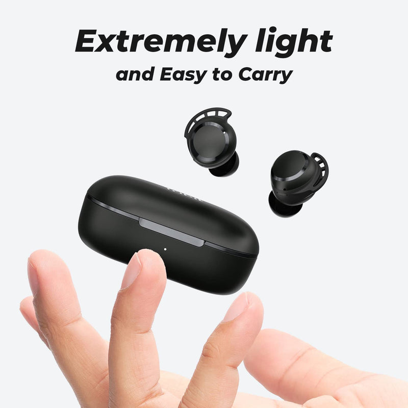 Tribit Flybuds 3 Bluetooth 5.0 Wireless Earbuds - 100H Playtime, IPX7 Waterproof