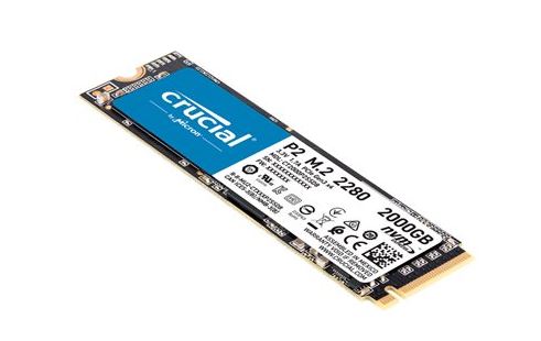 Crucial P2 3D NAND NVMe™ PCIe® M.2 2280 SSD -2TB (CT2000P2SSD8)