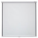 Projector 96″X 96″ Manual Pull-Down Projection Screen