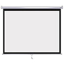 Projector 96″X 96″ Manual Pull-Down Projection Screen