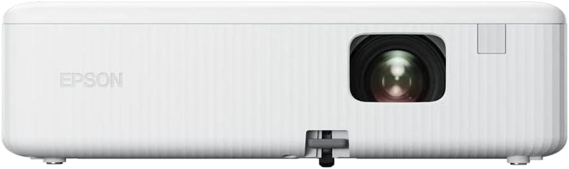 Epson EpiqVision Flex CO-W01 (V11HA86040) WXGA Portable Projector, 3-Chip 3LCD, Widescreen, 3,000 Lumens Color/White Brightness, 5 W Speaker, 300-Inch Home Entertainment and Work, Streaming Ready