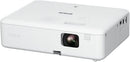 Epson EpiqVision Flex CO-W01 (V11HA86040) WXGA Portable Projector, 3-Chip 3LCD, Widescreen, 3,000 Lumens Color/White Brightness, 5 W Speaker, 300-Inch Home Entertainment and Work, Streaming Ready