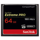 SanDisk Extreme PRO 64GB Compact Flash Memory Card UDMA 7 Speed Up To 160MB/s - SDCFXPS-064G-X46