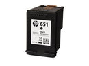HP 651 Black Original Ink Advantage Cartridge, C2P10AE