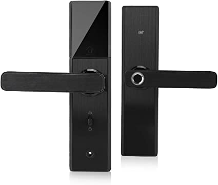 Tuya Multi-Unlock Biometric Smart Electronic Door Lock - Fingerprint, Card, Password, Key Anti-Theft 2-Tough Home Security