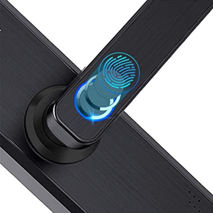 Tuya Multi-Unlock Biometric Smart Electronic Door Lock - Fingerprint, Card, Password, Key Anti-Theft 2-Tough Home Security