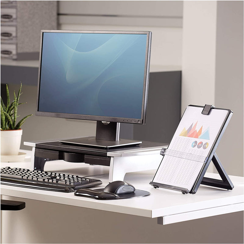 Fellowes Workstation Document Holder Black (21106)