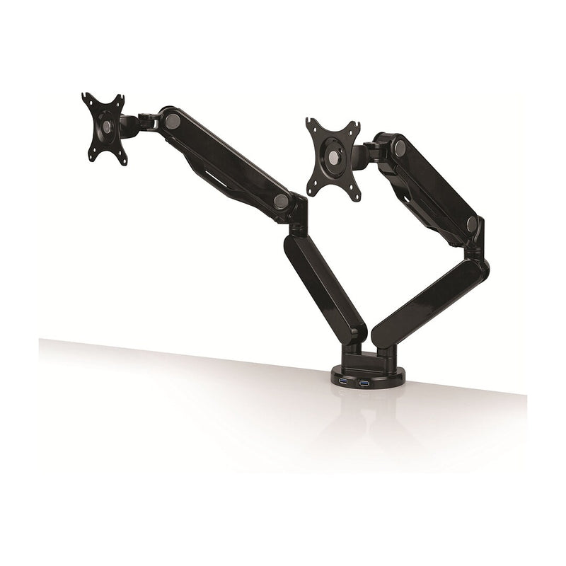 Fellowes Platinum Series Adjustable Dual Monitor Arm Black- 8042501