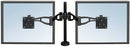 Fellowes Professional Series Depth Adjustable Dual Monitor Arm - 8041701