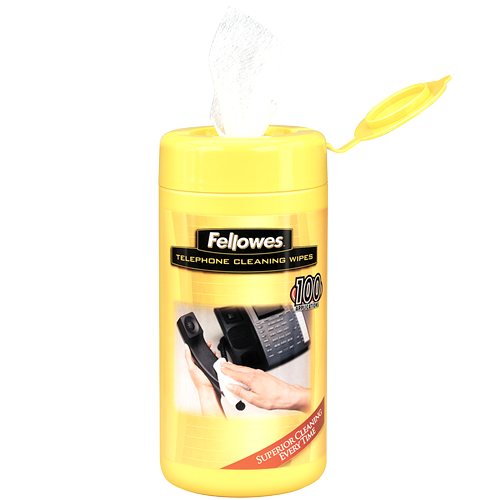 Fellowes ViraShield 20'S Telephone Cleaning Wipes (2211301)