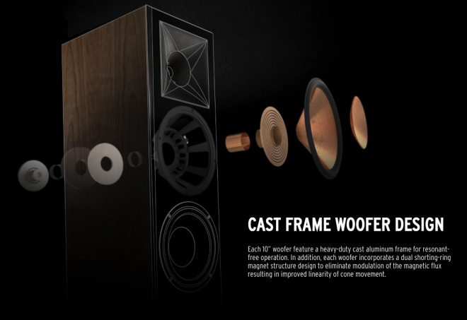 Klipsch Reference Series RF-7 III 2-Way Floorstanding Speaker - Up to 250W RMS Power Handling