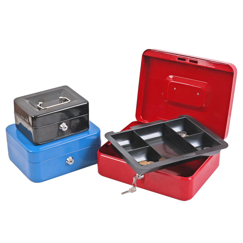 Foska J7101 6"Inch Metallic Cash Box