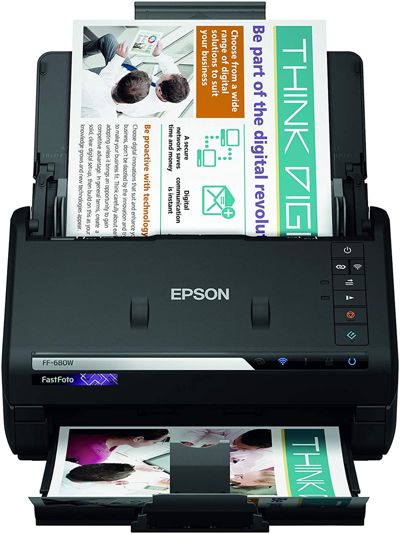 Epson FastFoto FF-680W Wireless Photo and Document Scanner (B11B237401DA)