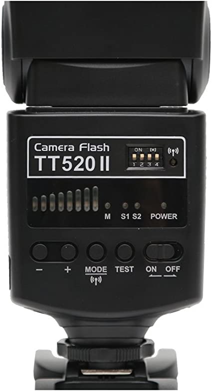 GODOX TT520 II Speedlite Camera Flash On-camera Lights for Sony, Canon & Nikon Cameras