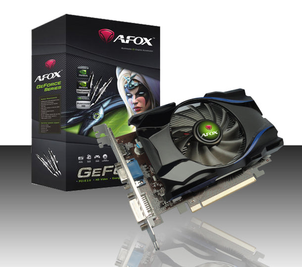 Afox GT610 nVidia GeForce 2048MB DDR3 Graphics Card HDMI, VGA, DVI-D