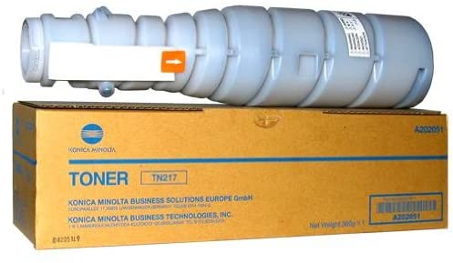 Genuine Konica Minolta TN217 Black Toner Cartridge (A202051)