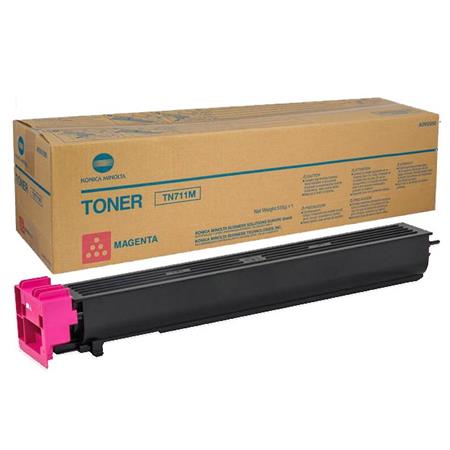 Genuine Konica Minolta TN711M Magenta Toner Cartridge (A3VU350)