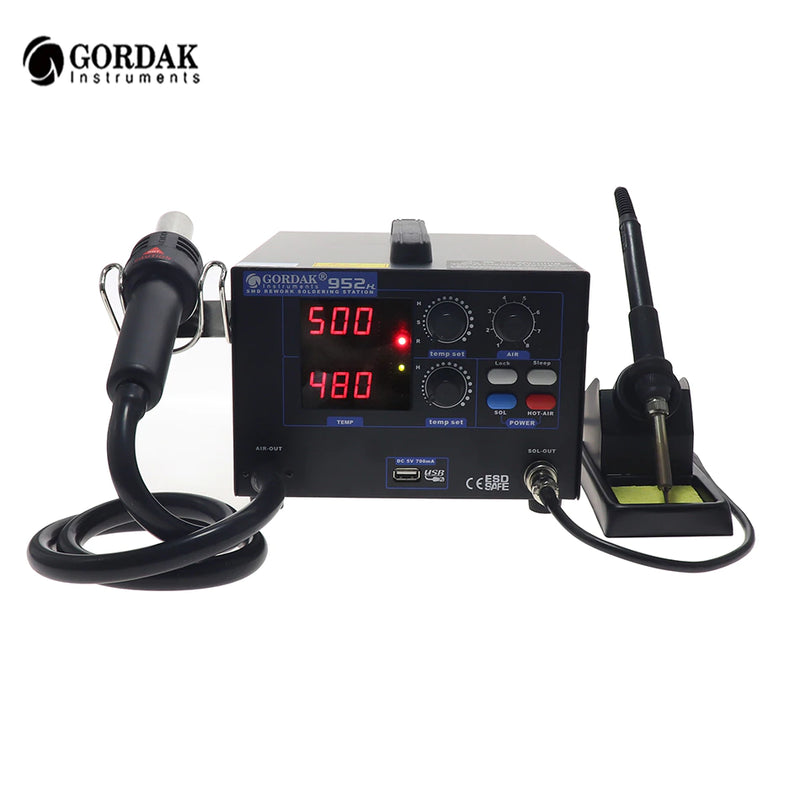 Gordak 952H Digital SMD Soldering Hot Air Rework Station