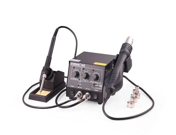 Gordak 952s 2 in 1 Soldering Iron And Rework Station