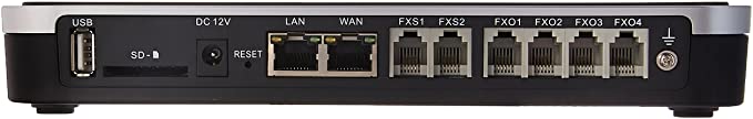 Grandstream UCM6204 Innovative IP PBX with 4 FXO and 2 FXS Ports