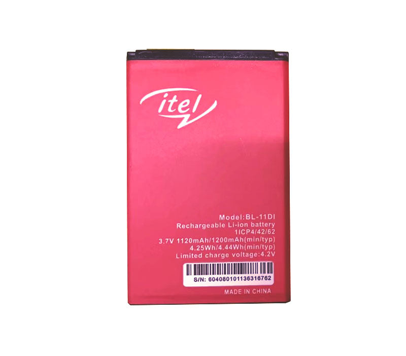 Itel BL-11CI Battery - 1500mAh, Battery Type: Lithium-ion, Charging Time: 90 min, Battery Voltage: 3.7 V
